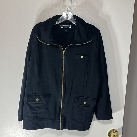 Karen Scott Woman’s plus jacket - Picture 3 of 7